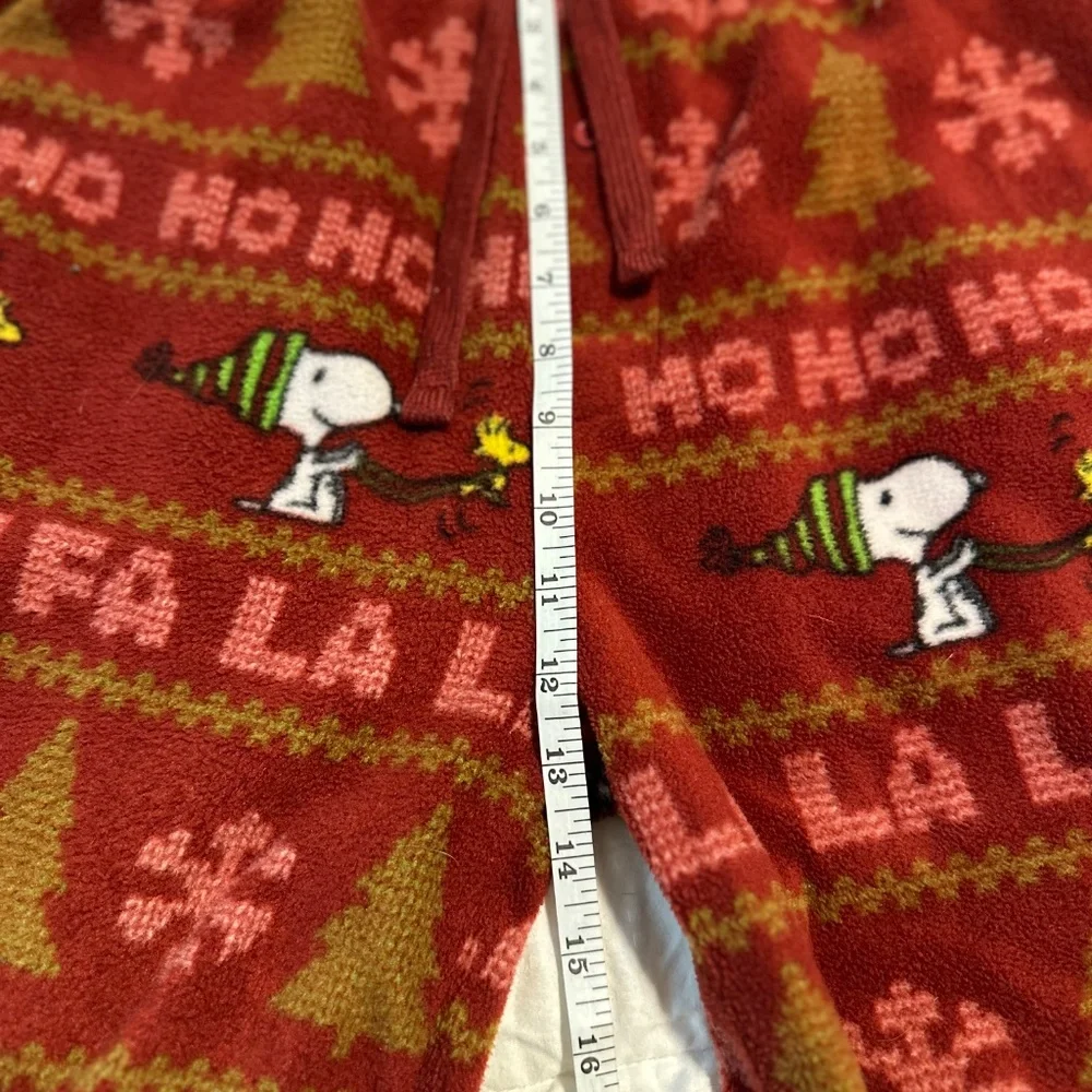 Peanuts house/sleep/lounge‎ fleece pants size large